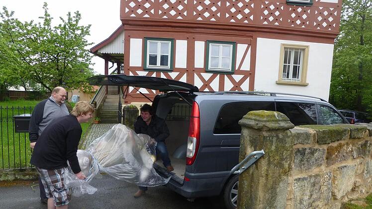 Vorsichtig ausgeladen ...