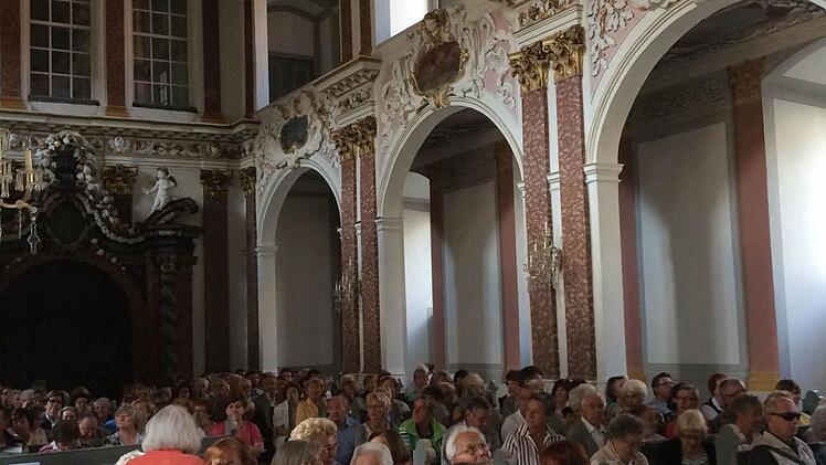 Blick in die Schlosskirche der Coburger Ehrenburg.Foto: Jochen Berger