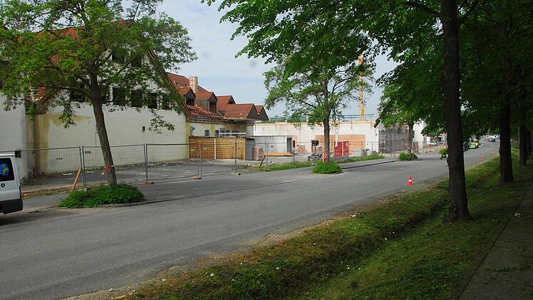 Blick von der Erlanger Straße heute