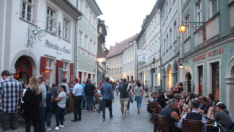 Die "wilde Sandkerwa 2017". Foto: Rüdiger Klein