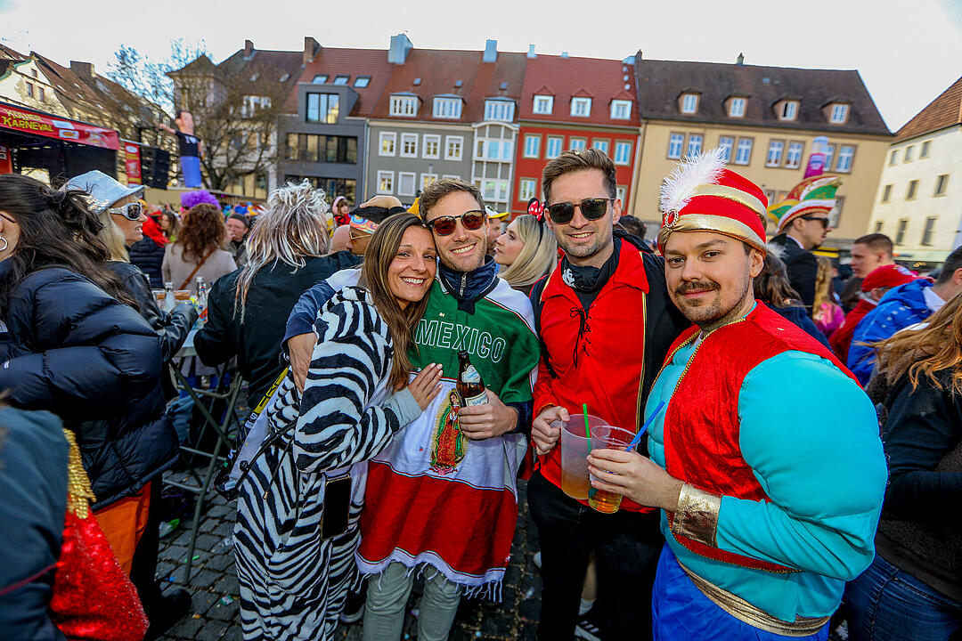 Fasching wird in Schweinfurt groß gefeiert!