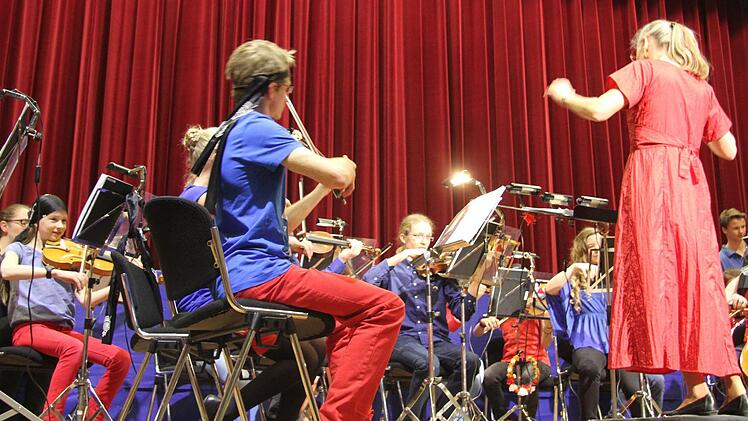 Barbara Baumann hatte die musikalische Leitung und übertraf sich selbst.