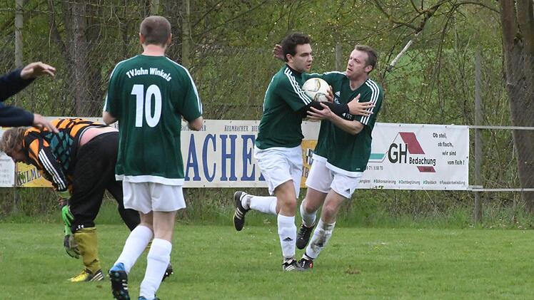 Tor für Winkels, aber das 2:2-Remis bei den bis dato punktlosen Haardern war eine krasse Enttäuschung. Foto: Hopf
