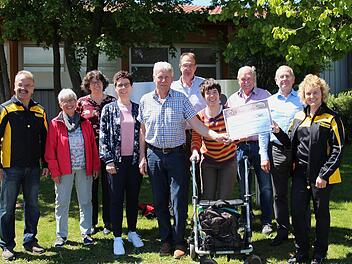 Der Erlös eines Benefizkonzertes ging an die Lebenshilfe Nüdlingen/Schweinfurt.  Foto: Christine Metz