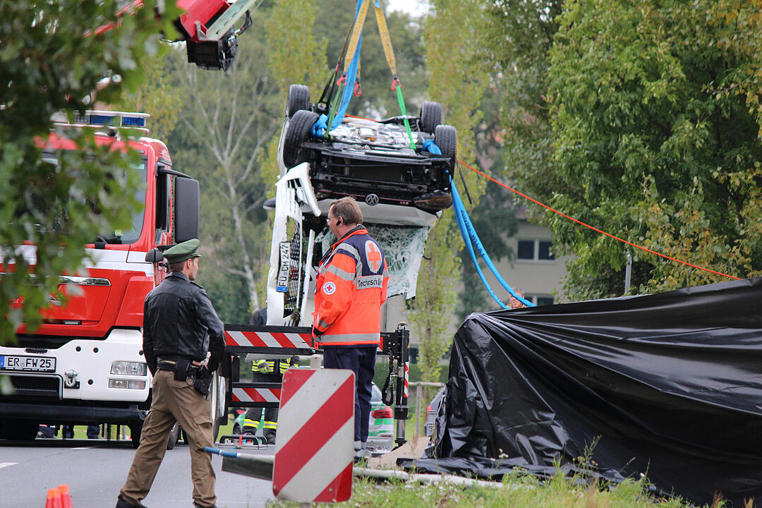 Vermisster Fürther in Auto in Regnitz gefunden