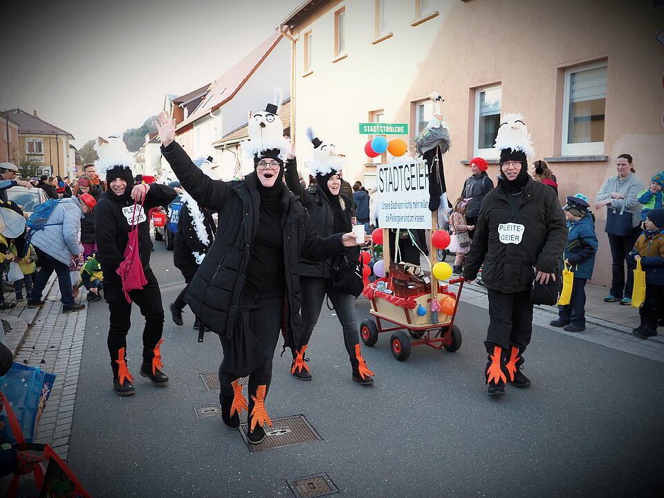 Faschingszug der 1. Großen Bad Brückenauer Karnevalsgesellschaft