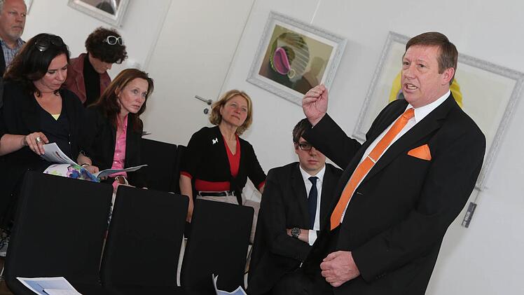 Alfons Distler freut sich als Vorsitzender des Vereins Stadtmarketing über die große Zustimmung, die die Umfrage zu den Veranstaltungen des Vereins zu Tage gebracht hat. Alle Fotos: Matthias Hoch