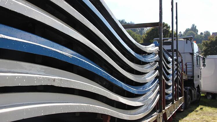 Abbau beim Freischießen. Foto: Marco Meißner