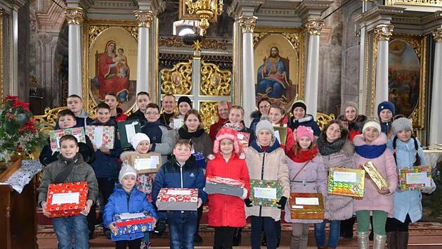 Hier soll Freude aus dem Schuhkarton kommen. Foto: Sonja Lengenfelder