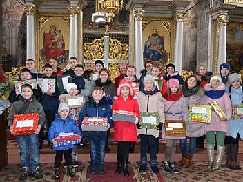 Hier soll Freude aus dem Schuhkarton kommen. Foto: Sonja Lengenfelder