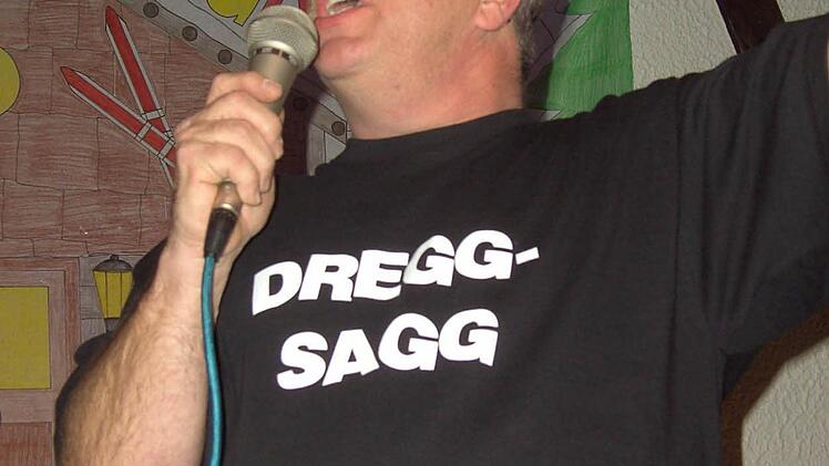 Rainer Weis als Dreggsagg Michl Müller. Foto: Udo Sell