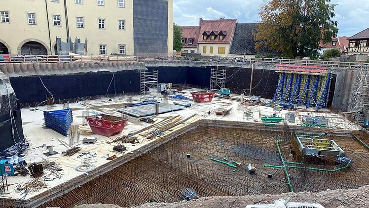Ein Blick in die Baustelle  Fotos: Richard Sänger