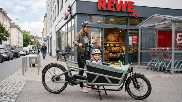 E-Lastenrad statt Auto: F&uuml;r wen lohnt sich ein Cargo E-Bike?