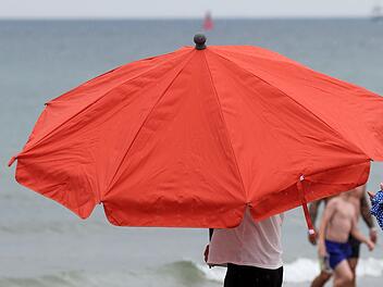 Regenwetter an der Ostsee