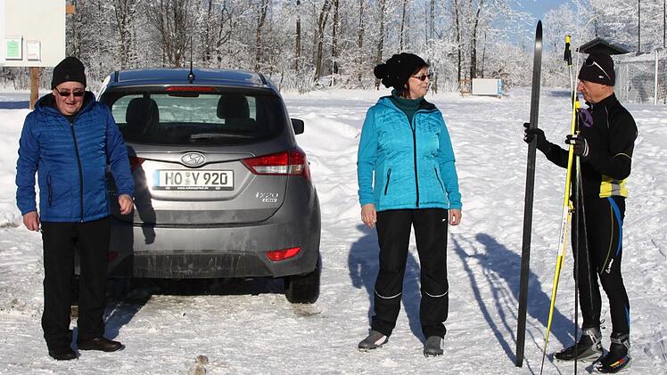 Ein Plausch unter Wintersport-Fans