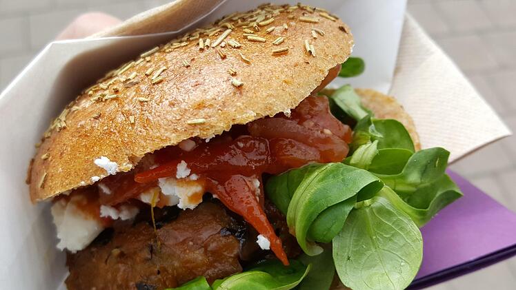 Im Bamberger Raum ist Amidori-Streetfood schon bekannt. Nicht nur bei Vegetariern. Foto: Christofzik