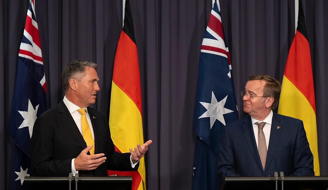 Asien-Reise Pistorius - Australien