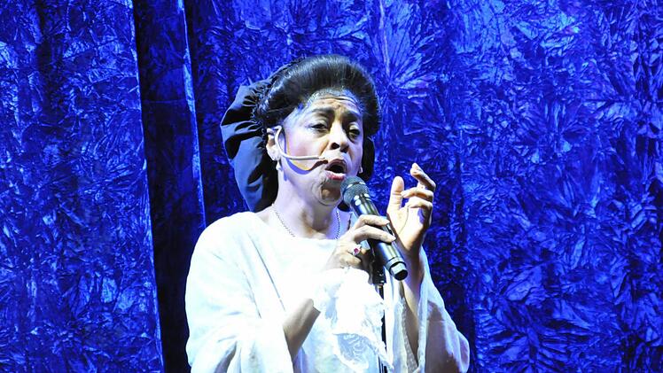 Das Musical "Mahalia" gastierte in Bad Kissingen. Foto: Peter Klopf