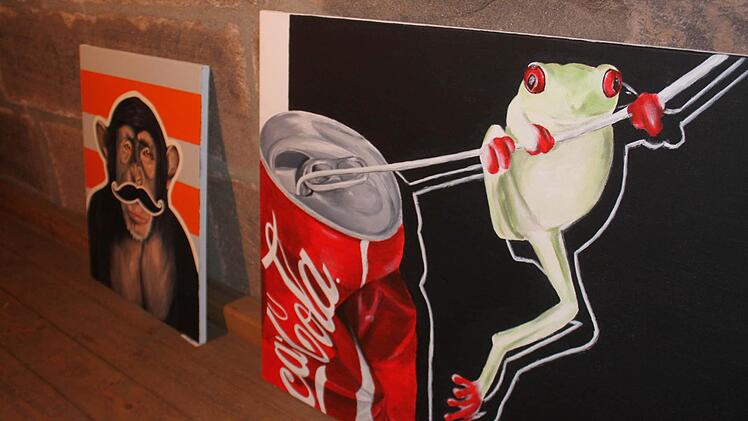 Gemalt in bestechender Klarheit: die Werke der 20-jährigen Annika Lühring