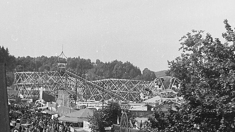 Blick auf die Hofwiese (1951). Foto: Stadtarchiv Kronach