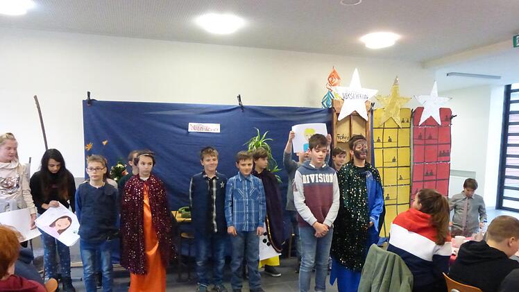 Schülerlotsenfeier an der Mittelschule Münnerstadt.Michael Kübert