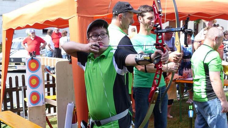 Beim Marktleugaster Straßenfest war viel geboten. Foto: Klaus-Peter Wulf