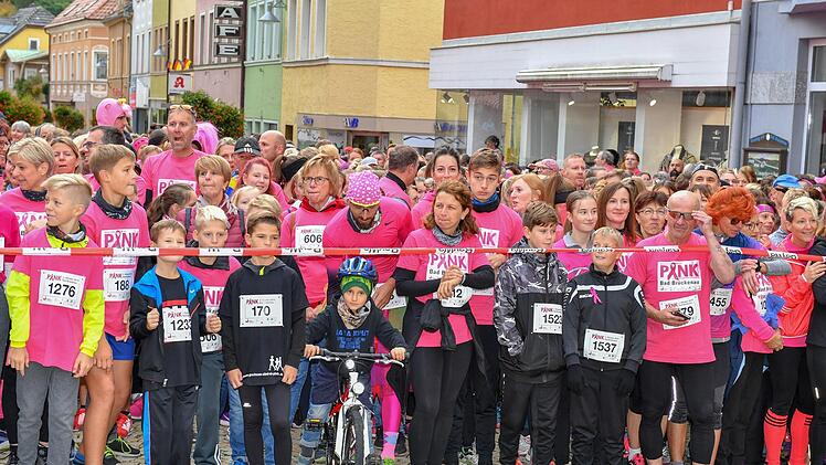 Pinklauf 2019 in Bad Brückenau Foto: Ronald Rinklef