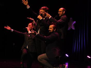 Neben stimmlicher Qualität beeindruckten starke       Ausdruckformen beim Konzert von Vivavoce.Horst Wunner