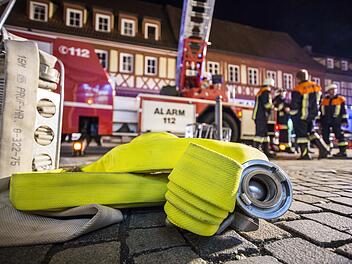 Brand bei Collenberg: Bewohner wird durch Feuer schwer verletzt