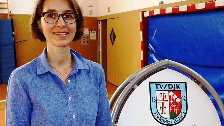 Caroline Laux ist beim TV/ DJK angestellt. Foto: Alfred Ruppert