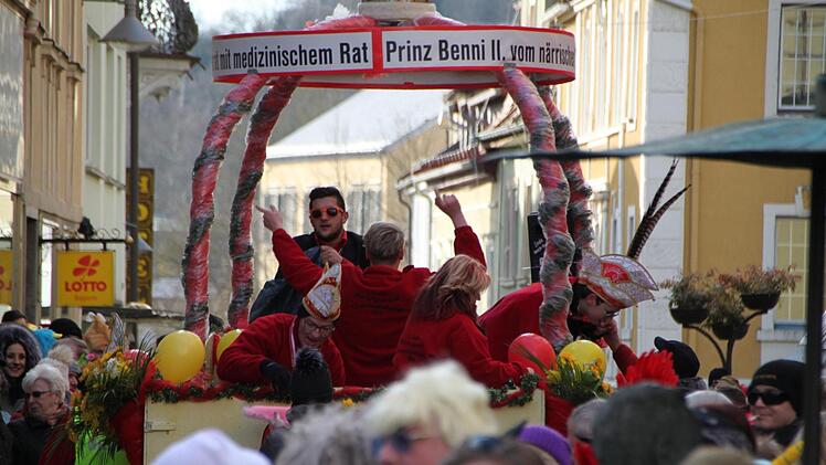 Faschingszug Bad Brückenau 2018 Foto: Ulrike Müller