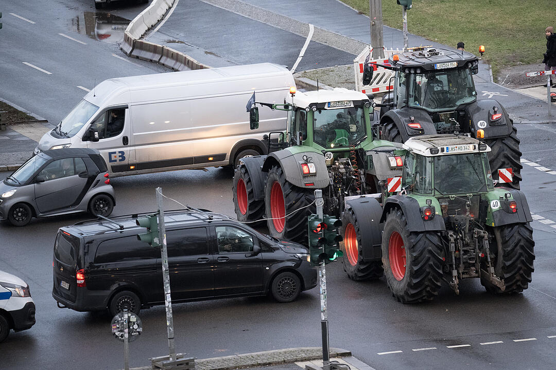 Bauernproteste - Großkundgebung in Berlin