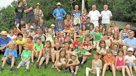 Sommercamp: Rund 50 Kinder waren bei der Veranstaltung der Reservistenkameradschaft dabei. Foto: Reservistenkameradschaft