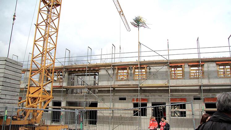 Impressionen vom Richtfest    Foto: Richard Sänger