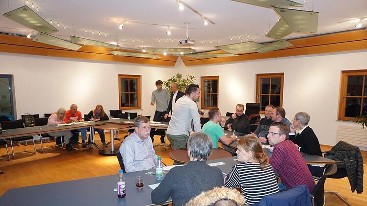 In einem Workshop wurden Ideen für eine Imagefilm für die Marktgemeinde Wildflecken gesammelt.