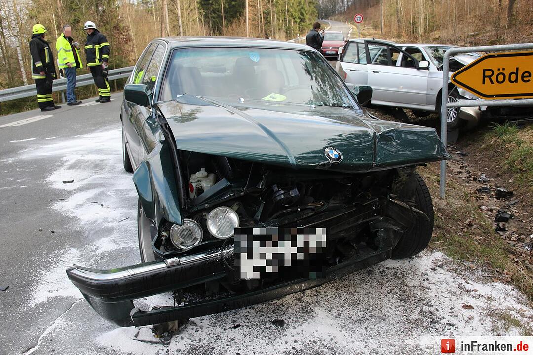 Unfall in Coburg mit drei Verletzten
