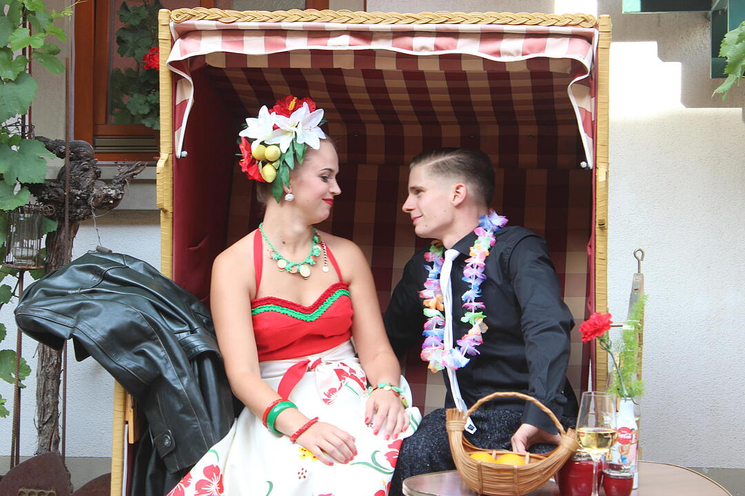 Modenschau im Freihof