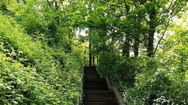 Treppenaufgang zur Veste CoburgFoto: Jochen Berger