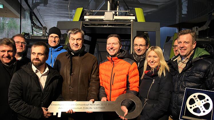 Bischofsgrün: Neue Seilbahn eingeweiht - "steigert die Attraktivität des Ochsenkopfs massiv"