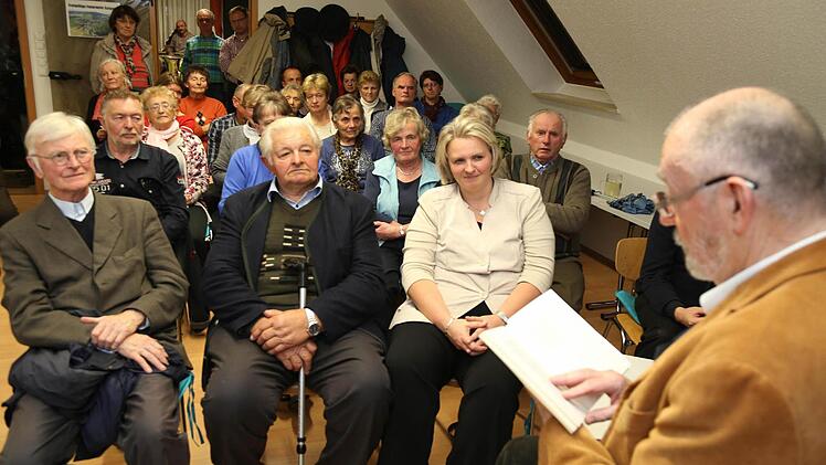 Aus Josef Egers Werken las Dietmar Peschel. Foto: Franz Galster