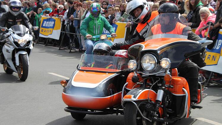 Impression vom Motorrad-Korso