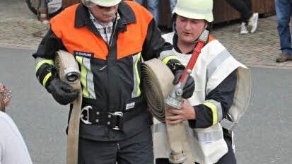 Bei der Schauübung klappte alles wie am Schnürchen. Foto: Helmut Will