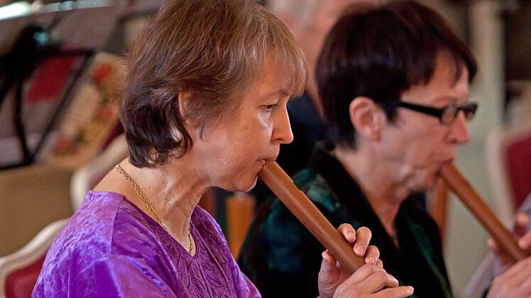 Impressionen vom Konzert mit dem Melchior-Franck-Kreis im Riesensaal der Coburger Ehrenburg.Foto: Jochen Berger