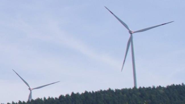 Die Windräder bei Hain drehen sich weiter. Erst nach einem Ortstermin soll über die Petition gegen das Projekt entschieden werden. Foto: Archiv/Marco  Meißner