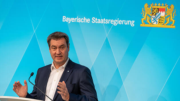 Pressekonferenz nach Sitzung des bayerischen Kabinetts