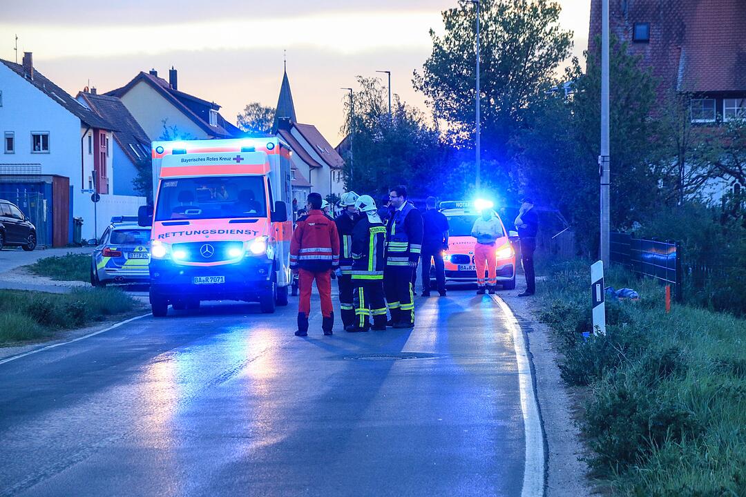 Kreis Bamberg: Motorradfahrer bei Unfall schwer verletzt