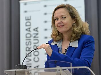 Spaniens Wirtschaftsministerin Calvino