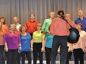 Der "Chor inTakt" aus Garitz unter Stefan Ammersbach. Foto: Björn Hein