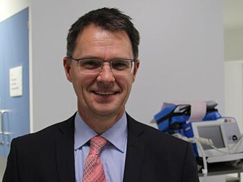 Thomas Menter tritt Mitte März als neuer kaufmännischer Leiter am Kreiskrankenhaus St. Anna in Höchstadt an. Foto: Christian Bauriedel