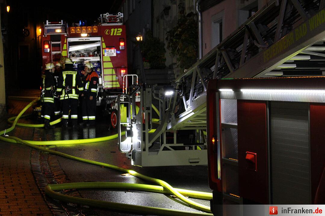 Hoher Schaden bei Brand in Bad Windsheim